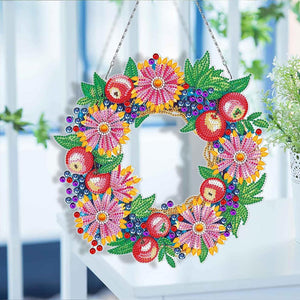 Diamond Painting Dubbelzijdige Kroon met Fruit