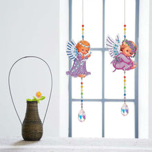 Afbeelding in Gallery-weergave laden, Kristallen Klok Diamond Painting 5D Engel 2 Stuks