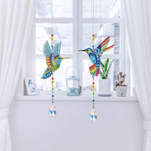 Afbeelding in Gallery-weergave laden, Kristallen Klok Diamond Painting 5D Kolibries 2 Stuks