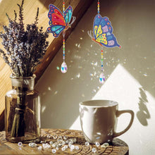 Afbeelding in Gallery-weergave laden, Kristallen Klok Diamond Art Vlinders 2 Stuks