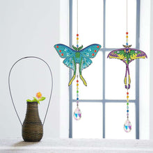 Afbeelding in Gallery-weergave laden, Kristallen Klok Diamond Painting 5D - Vlinders 2 Stuks