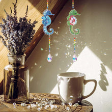 Afbeelding in Gallery-weergave laden, Kristallen Carillon Diamond Painting 5D Zeepaard 2 Stuks