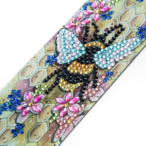Diamond Painting Boekenlegger Bij