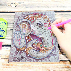 Diamond Painting 5D Olifant God Ganesha Schilderen op Nummer