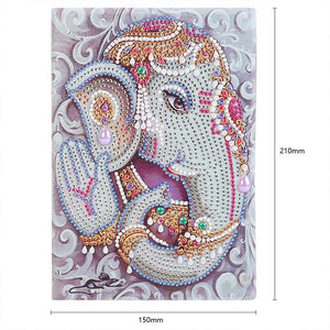 Diamond Painting 5D Olifant God Ganesha Schilderen op Nummer
