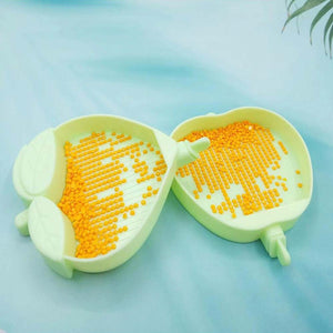 Organisatie Trays Diamond Painting Appel en Perzik