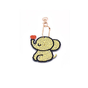Diamond Painting Sleutelhanger 5D Olifanten 4 Stuks