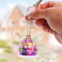 Afbeelding in Gallery-weergave laden, Diamond Painting Sleutelhangers 5D Liefde 6 Stuks