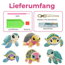 Afbeelding in Gallery-weergave laden, Diamond Painting Hanger Schildpad 6 Stuks
