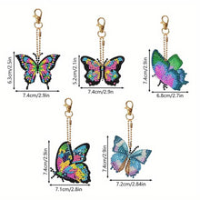 Afbeelding in Gallery-weergave laden, Diamond Painting Vlinders - Set van 5 Stuks