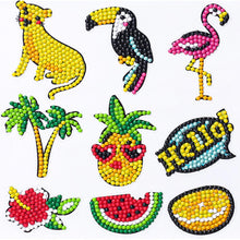 Afbeelding in Gallery-weergave laden, Diamond Painting Stickerset Hallo