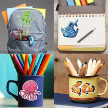 Afbeelding in Gallery-weergave laden, Diamond Painting Sticker Set met Zeedieren voor Kinderen 2