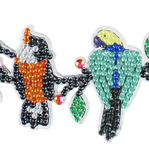 Diamond Painting Deurhanger 5D 2 Vogels