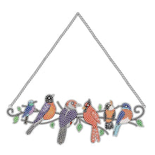 Afbeelding in Gallery-weergave laden, Diamond Painting Deurhanger 5D 6 Vogels