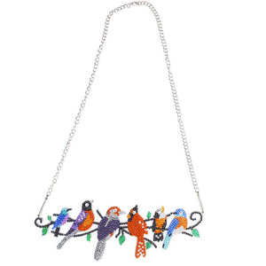 Diamond Painting Deurhanger 5D 6 Vogels