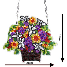 Afbeelding in Gallery-weergave laden, Diamond Painting Deurhanger 5D met Bloempot