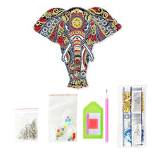 Afbeelding in Gallery-weergave laden, Diamond Painting Deurhanger 5D Olifant