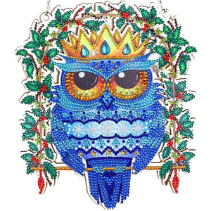 Diamond Painting Deurhanger 5D Uil