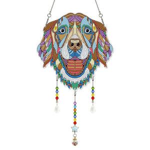 Diamond Painting Auto Hanger Hond