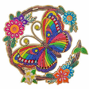 Diamond Art Deurhanger Vlinder
