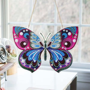 Diamond Painting Deurhanger 5D met Vlinder