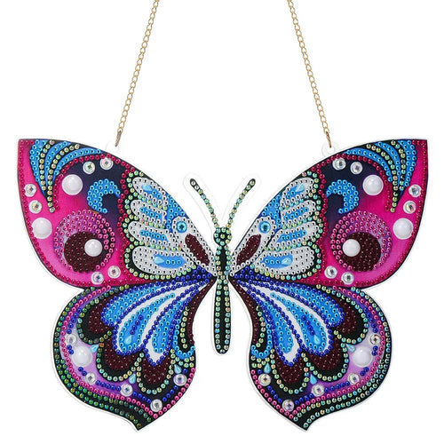 Diamond Painting 5D Deurhanger met Vlinder