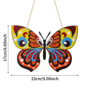 Diamond Painting Deurhanger 5D - Vlinder