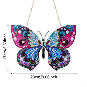 Diamond Painting Deurhanger 5D met Vlinder