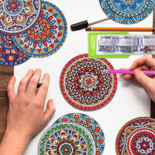 Afbeelding in Gallery-weergave laden, Onderzetter Diamond Art Mandala