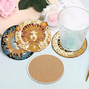 Onderzetter Diamond Painting 5D met Maan