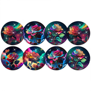 Diamond Painting Onderzetter 5D met Rozen