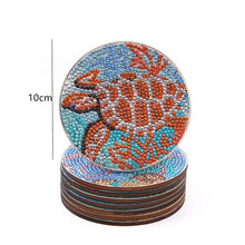 Afbeelding in Gallery-weergave laden, Onderzetter Diamond Painting 5D Zee Dieren