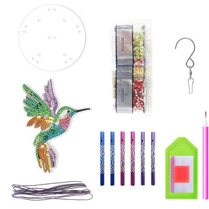 Carillon Diamond Painting met Kolibrie