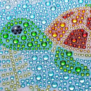 Diamond Painting Schildpad met Fotolijst