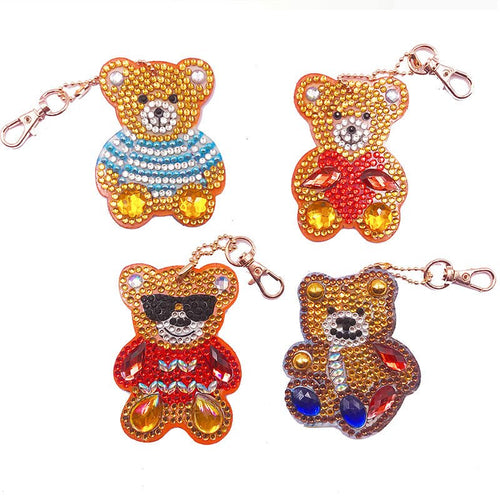 Diamond Painting Hanger 5D Beer Set van 4 Stuks