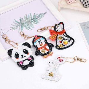 Diamond Painting Sleutelhanger 5D Cartoon Dieren