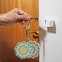 Afbeelding in Gallery-weergave laden, Diamond Painting Sleutelhanger 5D Mandala 8 Stuks