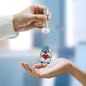 Diamond Painting Sleutelhanger 5D Dwergen Set 2