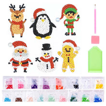 Afbeelding in Gallery-weergave laden, Diamond Painting Sticker Set 2 Kerst voor Kinderen
