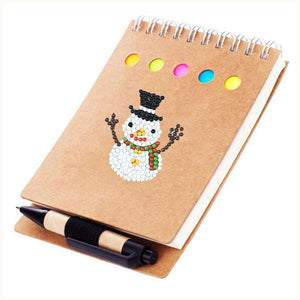 Diamond Painting Sticker Set "Vrolijk Kerstfeest" voor Kinderen