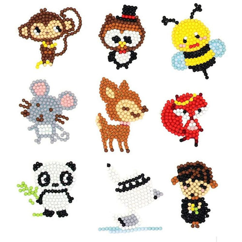 Set Diamond Painting Stickers Dieren voor Kinderen