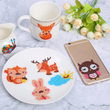 Afbeelding in Gallery-weergave laden, Diamond Painting Sticker Set met Bosdieren voor Kinderen