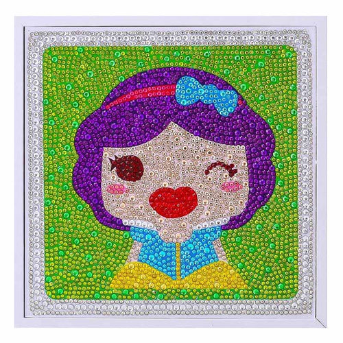Diamond Painting Prinses met Fotolijst