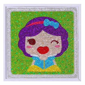 Diamond Painting Prinses met Fotolijst