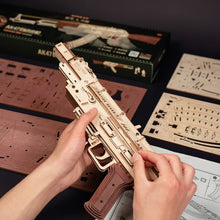 Afbeelding in Gallery-weergave laden, 3D Puzzel - AK-47 Aanvalsgeweer