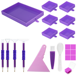 Professionele Gereedschapset Diamond Painting 15 Stuks Accessoires