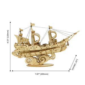 3D Puzzel - Zeilschip