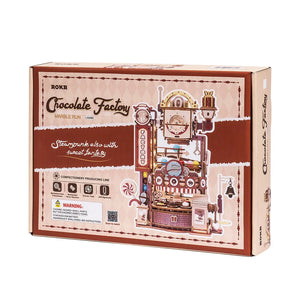 3D Puzzel - Marmer Chocoladefabriek