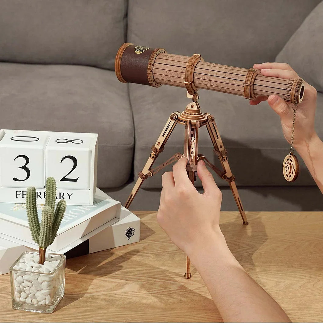 Kit modèle de télescope monoculaire ROKR 3D à faire soi-même puzzles en Kit modèle de télescope monoculaire ROKR 3D à faire soi-même puzzles en