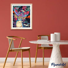 Afbeelding in Gallery-weergave laden, Schilderen op Nummer - Modern kerstrendier